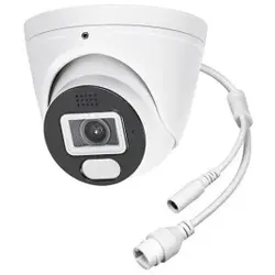 Indexa 29252 IP-Kamera 8MP 4K Low-Light Netzwerk-Kugelkamera, Restlicht, 2,8mm KI-Funktionen PoE IP66 NWD6862F