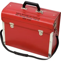 KS TOOLS Werkzeugkoffer, leer, Leder ( 117.1820-99 )