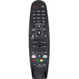 azurano Fernbedienung Magic Remote AN-MR650A, AKB75075301 für 2017 LG Smart TV mit Sprachsteuerung, Mausfunktion, Direktasten für Netflix & Amazon Video