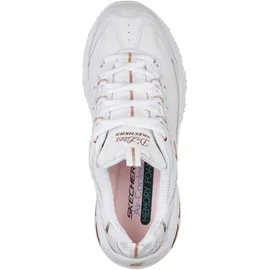 SKECHERS D'Lites - Fresh Start white/rose gold 39