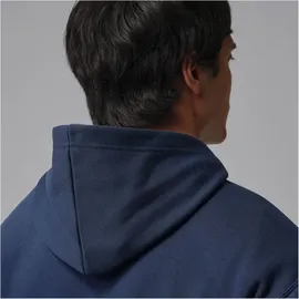 Nike Fleece Hoodie Blau/Weiß XXL