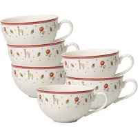 Villeroy & Boch Milchkaffeetasse 0,26 l Bunt 6 St.