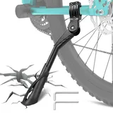 FOVHEE Fahrradständer 24-29 Zoll,Höhenverstellbar Fahrrad Ständer,Gepunktete rutschfeste Gummifüße,Aluminiumlegierung Fahrradständer Hinterrad,Fahrradständer MTB für Rennrad,Cityrad,Pendlerfahrräder