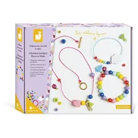 Janod Bastel-Set für 3 Regenbogen-Schmuckstücke Armband