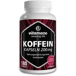 Koffein 200mg hochdosiert 180 St