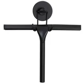 Wenko Duschabzieher Vacuum-Loc Schwarz 25 cm