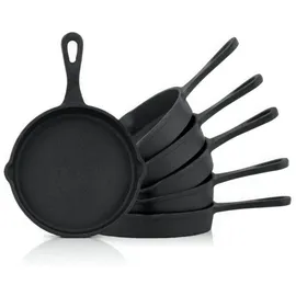 BBQ-Toro Pfannen-Set 6-tlg. 12,5 cm + 12,5 cm + 12,5 cm + 12,5 cm + 12,5 cm + 12,5 cm