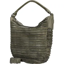 Freds Bruder Riffeltier Beuteltasche Leder Olive Green