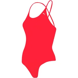 Puma V Neck Badeanzug Red S