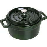 Staub Cocotte, 20 Cm Basilikum-Grün Rund Gusseisen Basilikum-Grün