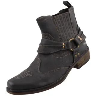 MUSTANG Herren Cowboy Stiefelette Grau EU 44 - 44 EU
