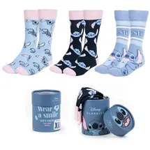 Cerdá Stitch Socken 3 Paar Blau 36-43