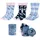 Cerdá Stitch Socken 3 Paar Blau 36-43