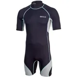 Beco Neoprenanzug Shorty Schwarz/Silber M