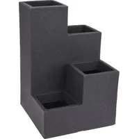Spetebo Blumentreppe 60 x 40 cm Anthrazit