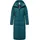 Ragwear Damen Wintermantel warmer wasserdichter und atmungsaktiver Steppmantel extralang mit Kapuze Patrise YOUMODO Pine Green25 Gr. S - S