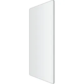 Loevschall Spiegel LOEVSCHALL "Refine Wandspiegel rechteckig – eleganter Designspiegel mit edlem", silber (silberfarben), B:60cm H:100cm T:1,5cm, Spiegelglas, Spiegel, Rahmen in vielen Größen & Farben für Bad, Flur & Schlafzimmer