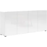Home Affaire Sideboard 180 x 80 x 38 cm Weiß
