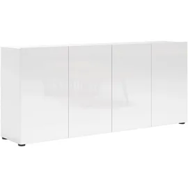 Home Affaire Sideboard 180 x 80 x 38 cm Weiß