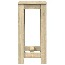 vidaXL Bartisch Sonoma-Eiche 51 x 50 x 103,5 cm Braun