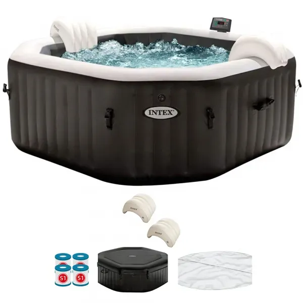 Whirlpool Intex Oktagon Spa Jet & Bubble Deluxe 28462EX