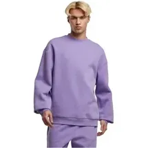 URBAN CLASSICS Fluffy Crewneck Lila S