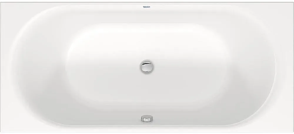 Badewanne Duravit D-Neo, 2 Rückenschrägen (Ausführung: Badewanne Duravit D-Neo 1800x485x800mm 2 Rückenschrägen weiß)