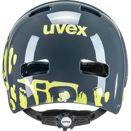 Uvex Kid 3 55-58 cm Kinder dirtbike grey/lime 2020