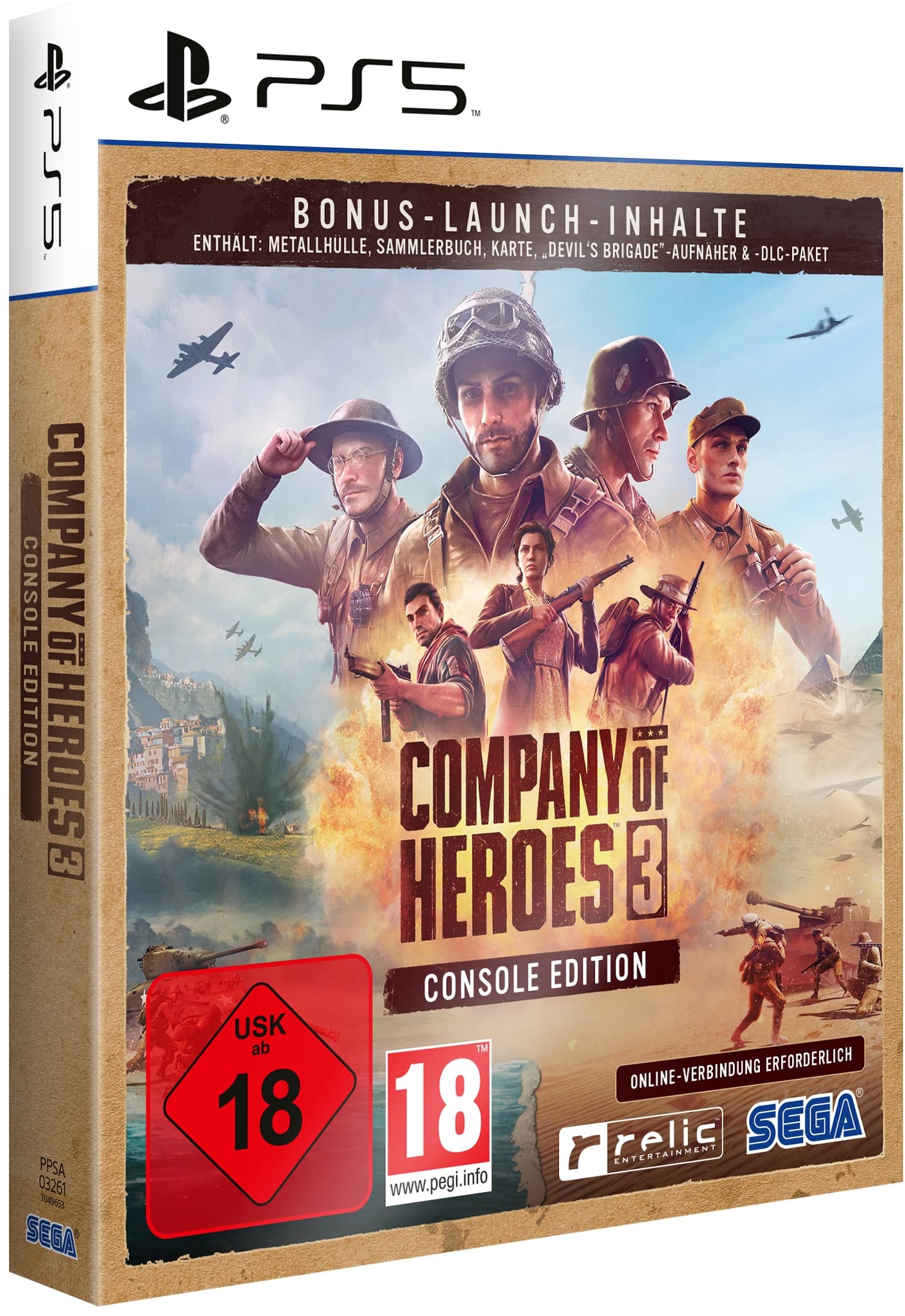 Company of Heroes 3 Launch Edition (Metal Case) (PlayStation 5)