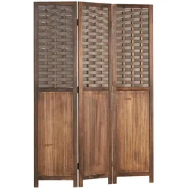 Homestyle4u Paravent Braun 120x170 | Gr.: onesize
