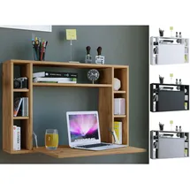 VCM Schreibtisch Wandila schwarz B/H/T: ca. 90x60x20 cm