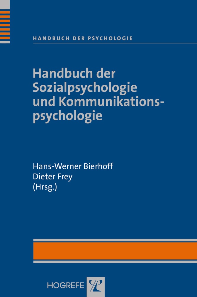 Handbuch Der Sozialpsychologie Und Kommunikationspsychologie  Gebunden