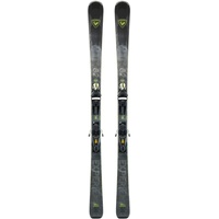 Ski Allmountain mit Bindung Piste - Rossignol Experience 82 basaltfarben, EINHEITSFARBE, 184 CM
