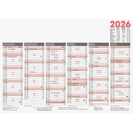 Glocken Tafelkalender 2026 Weiß