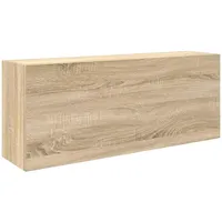 VidaXL Bad-Wandschrank Sonoma-Eiche 100x25x40 cm Holzwerkstoff