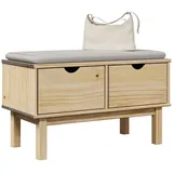 vidaXL Flurbank OTTA 80x40x45 cm Massivholz Kiefer