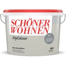 Schöner Wohnen MyColour Wandfarbe My Moondust Hellgrau matt 5 l