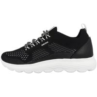 GEOX Damen D Spherica Sneakers, Schwarz, 40