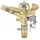 Bradas Messing Sprinkler 35 m grau