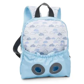 NICI Rucksack mit Roter Panda Plüschtier - blau