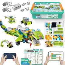 makerzoid Roboter Master Coding Roboter Kits - APP Controlled Roboter Toy Set with Video Tutorials, STEM Pädagogisches Spielzeug, Bausteine, Programmierbare Robotik Kit, Jungen Mädchen Kids Play Toy