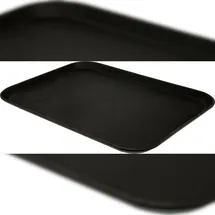 TRIZERATOP Gastro Kellnertablett, Serviertablett rutschfest, rechteckig 40,5x56 cm
