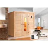 Weka Bergen inkl. 7,5 kW Bio-Kombiofen + ext. Steuerung