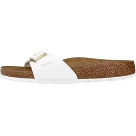 Birkenstock Madrid Birko-Flor Lack schmal patent white 41