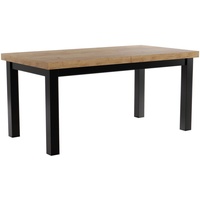 Ausziehbarer Tisch Leonardo 80x140, ausziehbar auf 180, Eiche Craft.