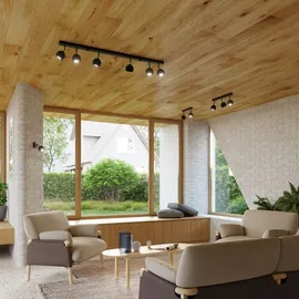 Sollux Deckenleuchte OCULARE 6xgu10 Neutralweiß 118cm Sollux