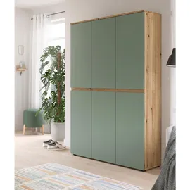 inn.furn Assino Mehrzweckschrank 105 x 175 x 37 cm Grün