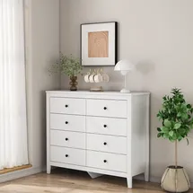 OTTO home Borkum Sideboard 120 x 100 x 40 cm Weiß