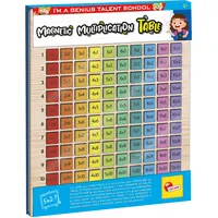 Lisciani EX105502 - Magnetische Multiplikations Tafel rechnen Grundschule Einmaleins