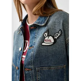 QS Indoor-Jacke blau M